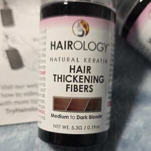 Medium to Dark Blonde Hair Thickening Fibers